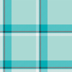 Check background tartan of vector seamless texture with a textile plaid pattern fabric.