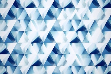 Naklejka na ściany i meble A vibrant abstract background with geometric triangles in shades of blue and white