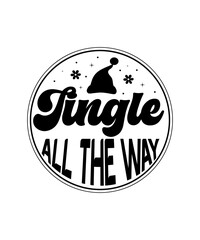 Christmas Round Door Hanger svg bundle, christmas ornaments svg bundle, 