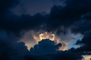 暮れゆく空