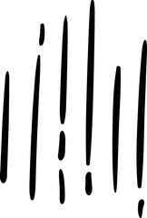 Cute doodle element vector