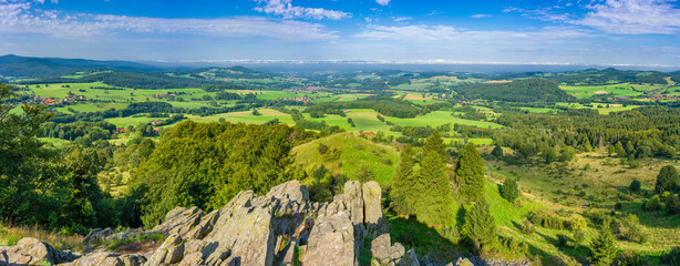 Wasserkuppe Naturpark in der Rhön - Deutschland