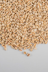 Heap of Job's tears isolated on white background