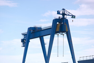 Żuraw, Port, port, Przemysłowe, Przemysł, Dok, morze, Transport, Transport, Woda © Piotr