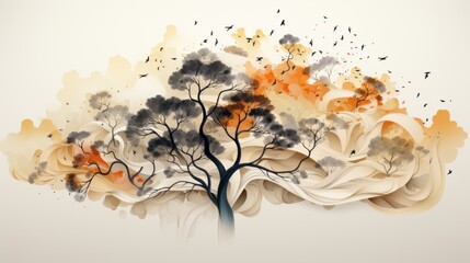 Abstract composition tree