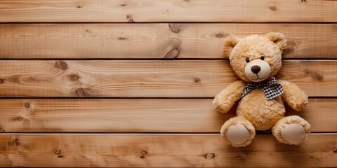 Cherished memories. Classic teddy bear of childhood. nostalgic comfort. Warm embrace. Wholesome playtime