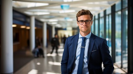 businessman in the city