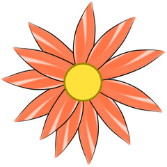 illustration of a flower