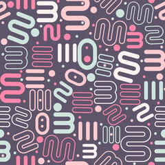 SHOTLISTretro abstract Background geometry wallpaper seamless pattern 00's 90's