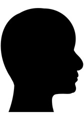 Thinking - Human Face Thinking PNG _ illustration