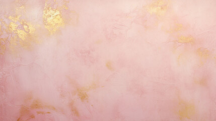 pink and gold grunge texture as a background