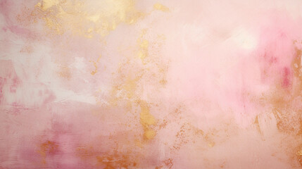 pink and gold grunge texture as a background