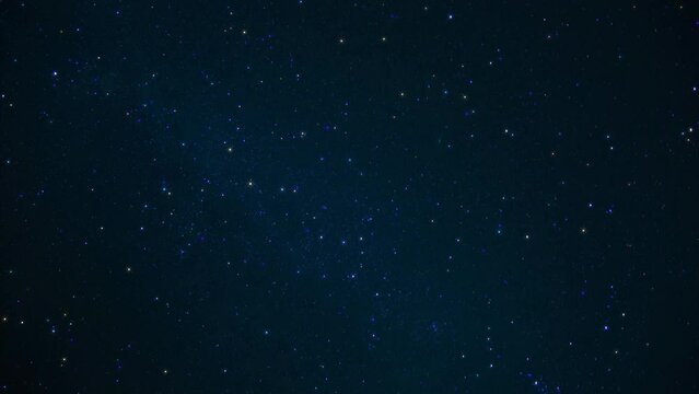 Night Sky With Glitter Stars
