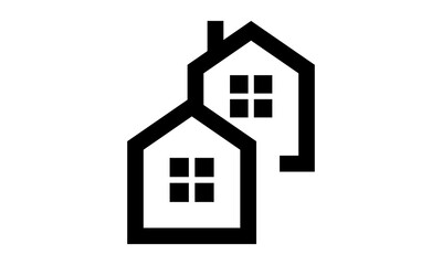 Fototapeta na wymiar icon home building vector
