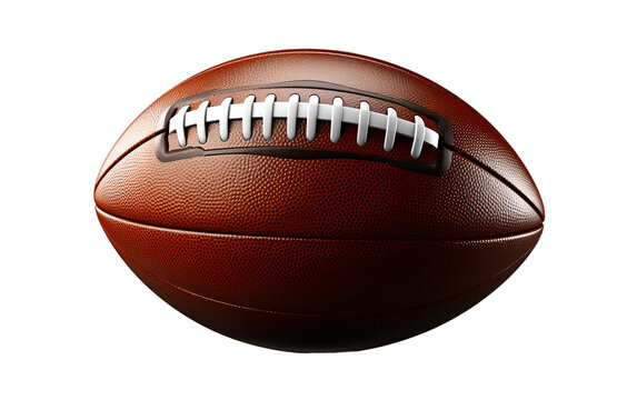 Standout Sports Icon American Football isolated background. AI