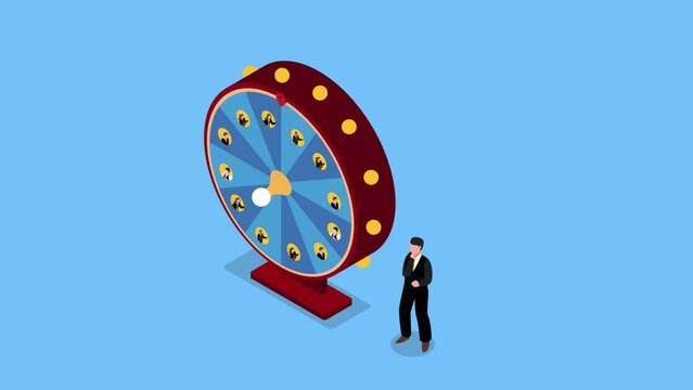 Choosing candidate, hiring new headcount or applicant, lucky winner staff