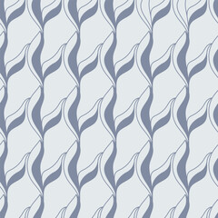 Seamless leaf pattern. Layout for textures, wallpapers, covers, clothes and simple backgrounds.