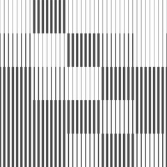 Monochrome geometric composition. Vertical lines of different thickness. seamless layout for textures, wallpapers, covers, clothes and simple backgrounds.