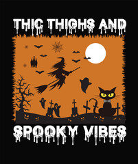 Halloween background vector,