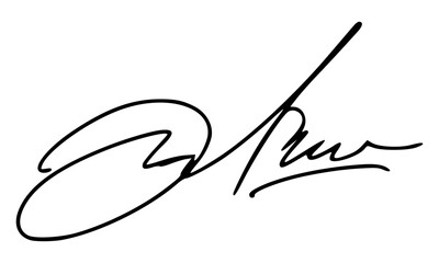 Abstract Signature Idea Starting Letter J for Document. Vector with Transparent Background