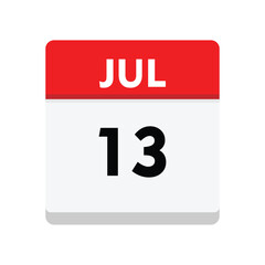 13 july icon with white background