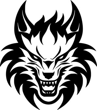 recommend clip art: Wolf - High Quality Vector Logo - Vector illustration ideal for T-shirt graphic