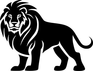 Fototapeta premium Lion - Minimalist and Flat Logo - Vector illustration