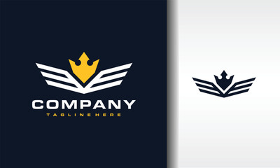 wing crown luxury logo