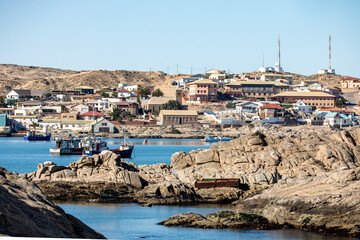 Port de Lüderitz en Namibie