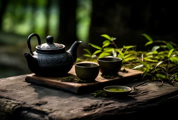 Foto op Aluminium teapot and cup © 효섭 이