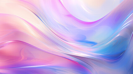 Obraz premium Frosted pastel glass panels with a light refractive effect