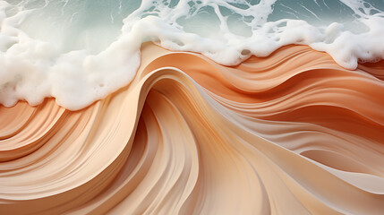background with waves
