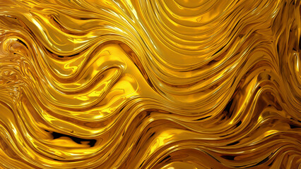 Golden metallic background stock, photo, in the style of vibrant glasswork studies, emotive figural distortions, zigzags, two dimensional, matte photo, digitally enhanced, luminous sfumato