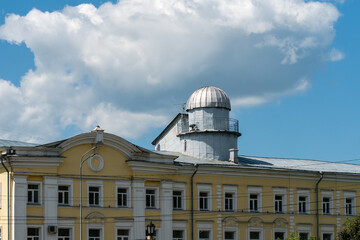 Yaroslavl, Russia, July 4, 2023. The building of the State Medical University.