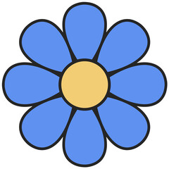 Cute Cartoon Decorative Flower