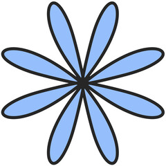 Cute Cartoon Decorative Flower