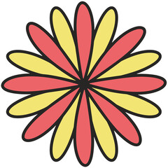 Cute Cartoon Decorative Flower