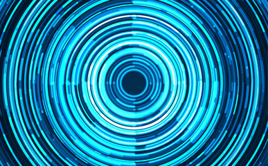 Circles lines round. Technology concept background.