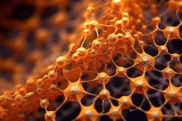 fractal patterns of nanoparticles aggregation