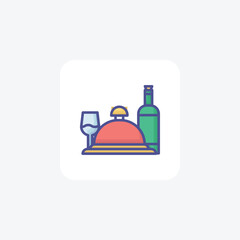 Ethereal Holiday Delights Outline Filled Icon