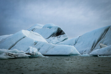 View of Jokulsarlon Ice Lagoon