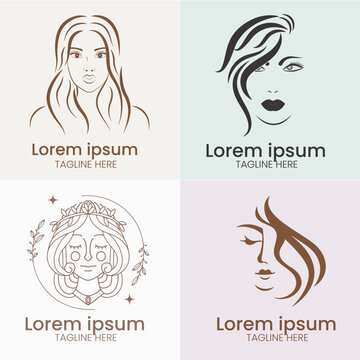 Logo Skincare, Logo Salon, Logo Beauty, Logo Bodycare, Logo Company