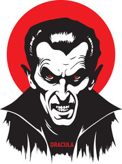 Dracula, Halloween Dracula, Vampire, Vector illustration, SVG	