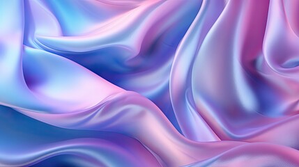 Obraz premium Iridescent silky abstract background