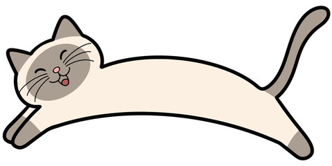 Cute Cartoon Decorative Cat 