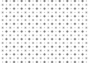 Thai pattern floral black on white geometric abstract tribal weave illustration vector retro style classic vintage wallpaper background backdrop publication textile cloth rug tile