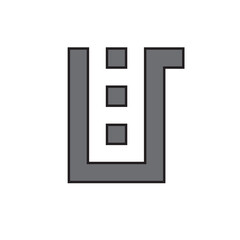 Kufi Calligraphy font, Logotype, Arabic style