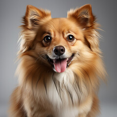 Obraz premium Cute Pomeranian dog