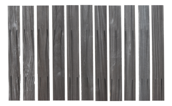collection of various empty wood panel isolated on transparent background. PNG Format
