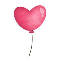 Pink Heart Balloons,air balloon,Gift,heart cartoon,pink,red,cute, vector ,illustration,hand drawn,graphic,cartoon
